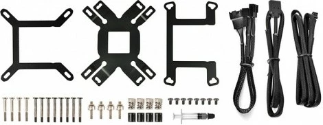 Kasë ftohje uji Thermaltake TH360 ARGB Snow Edition, 3x120mm, bardhë