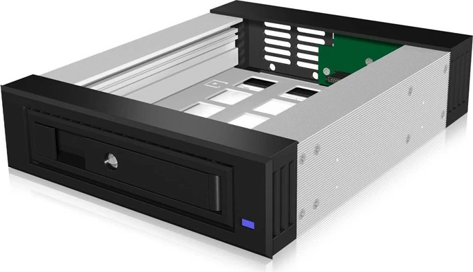 Kasetë ICY BOX IC Intracom, 1x 3.5/2.5" SATA/SAS në 1x SATA Host, 5.25", e zezë