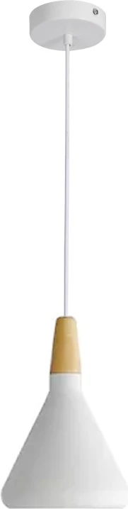 Llambë tavani Jedren metalike e bardhë D18x27cm