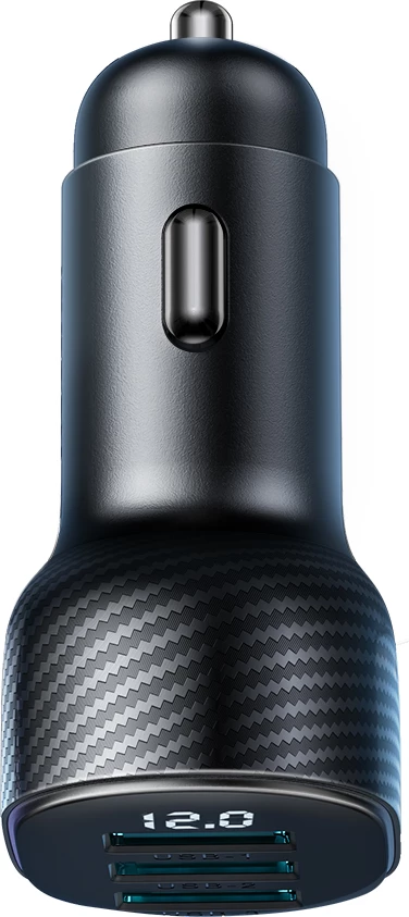 Karikues veture Joyroom JR-CCD03, 3x USB-A, 3.4A, me ekran, zi