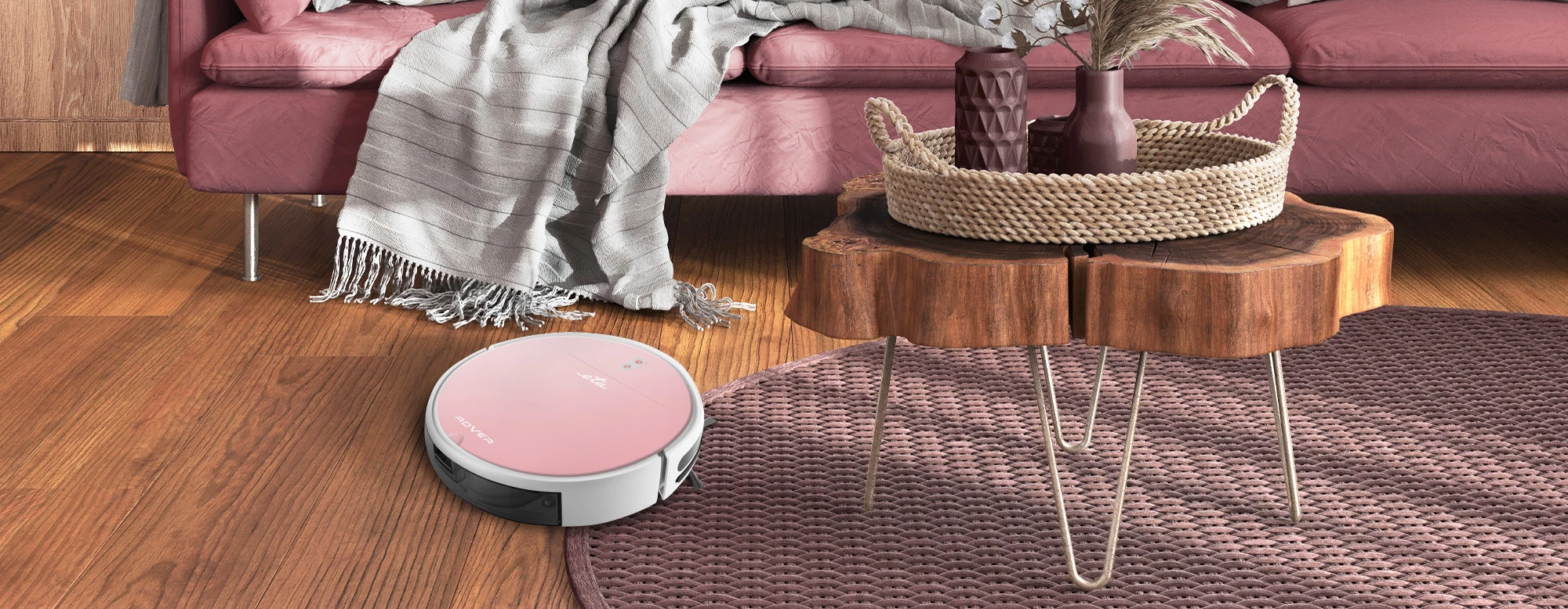 Fshesë Robotike ETA ROVER 124890030 (Pembe)