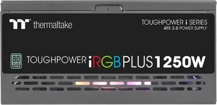 Kasë energjie Thermaltake Toughpower iRGB PLUS 1250W Titanium, modular, me dritë RGB