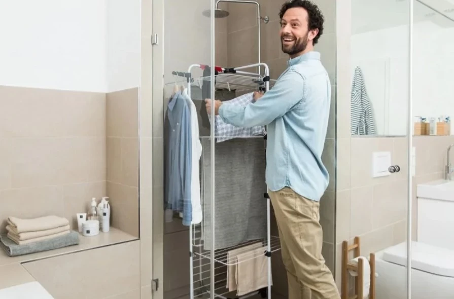 Tharëse për rroba Vileda Mixer 4, e bardhë