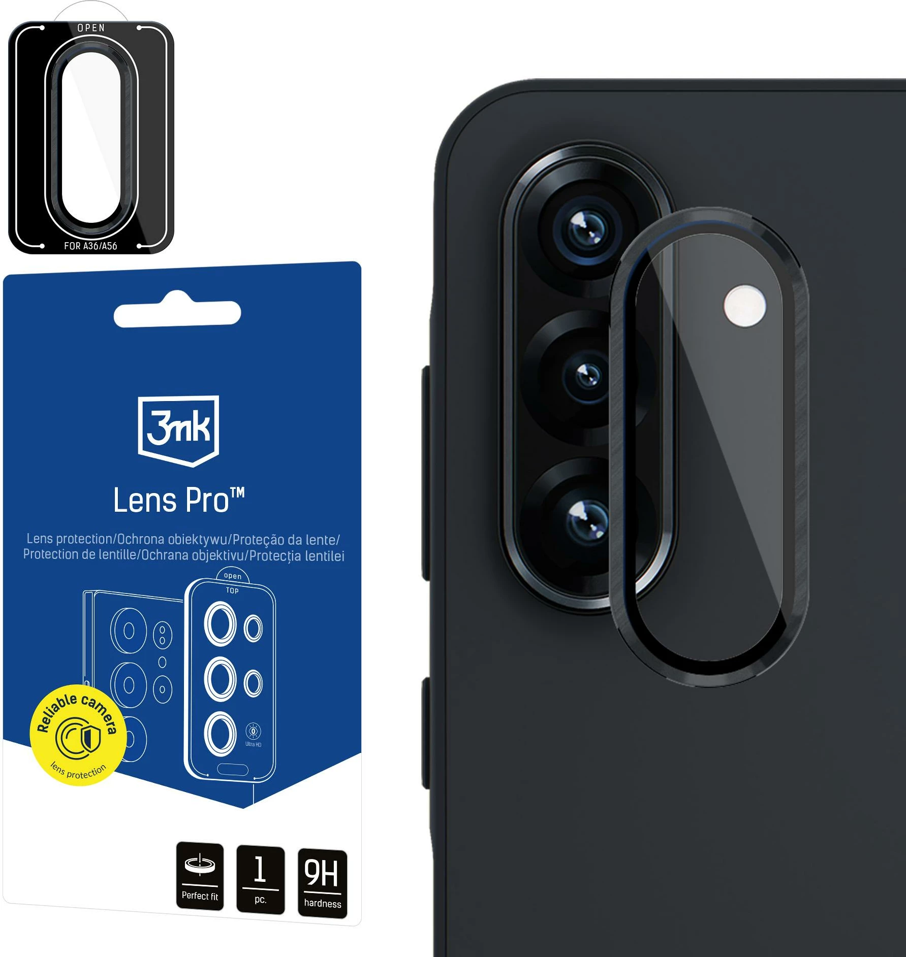 Mbrojtës xhami për kamerë 3mk Protection për Samsung Galaxy A56 5G