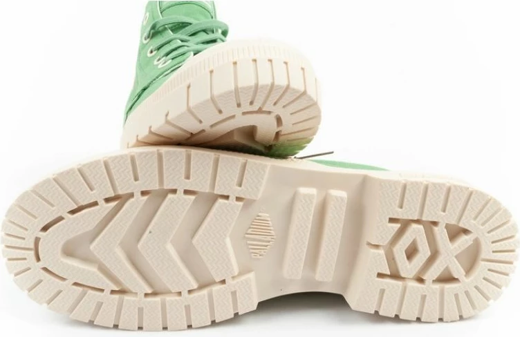 Këpucë për meshkuj Palladium, të gjelbra