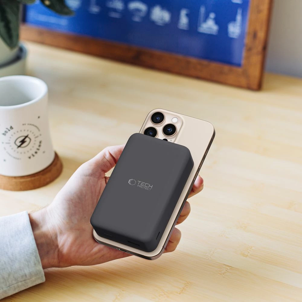 Powerbank Tech-Protect PB12 LifeMag 20000mAh MagSafe, zi