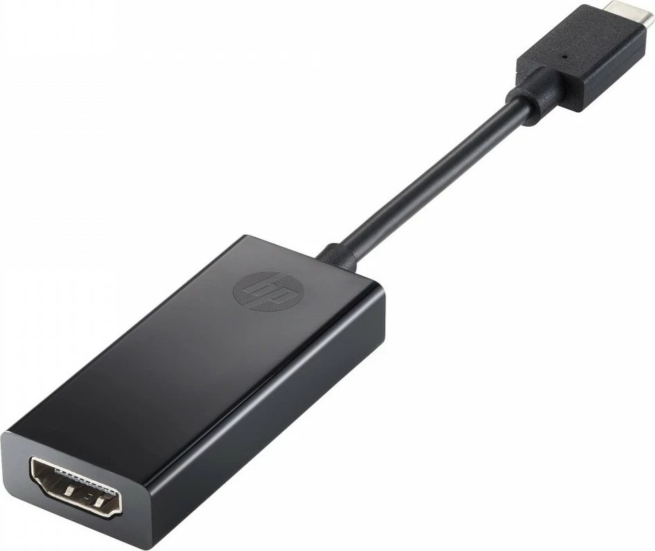 Adapter USB-C në HDMI 2.0, HP, 2PC54AA#ABB, 4K, Premium High Speed me Ethernet, e zezë