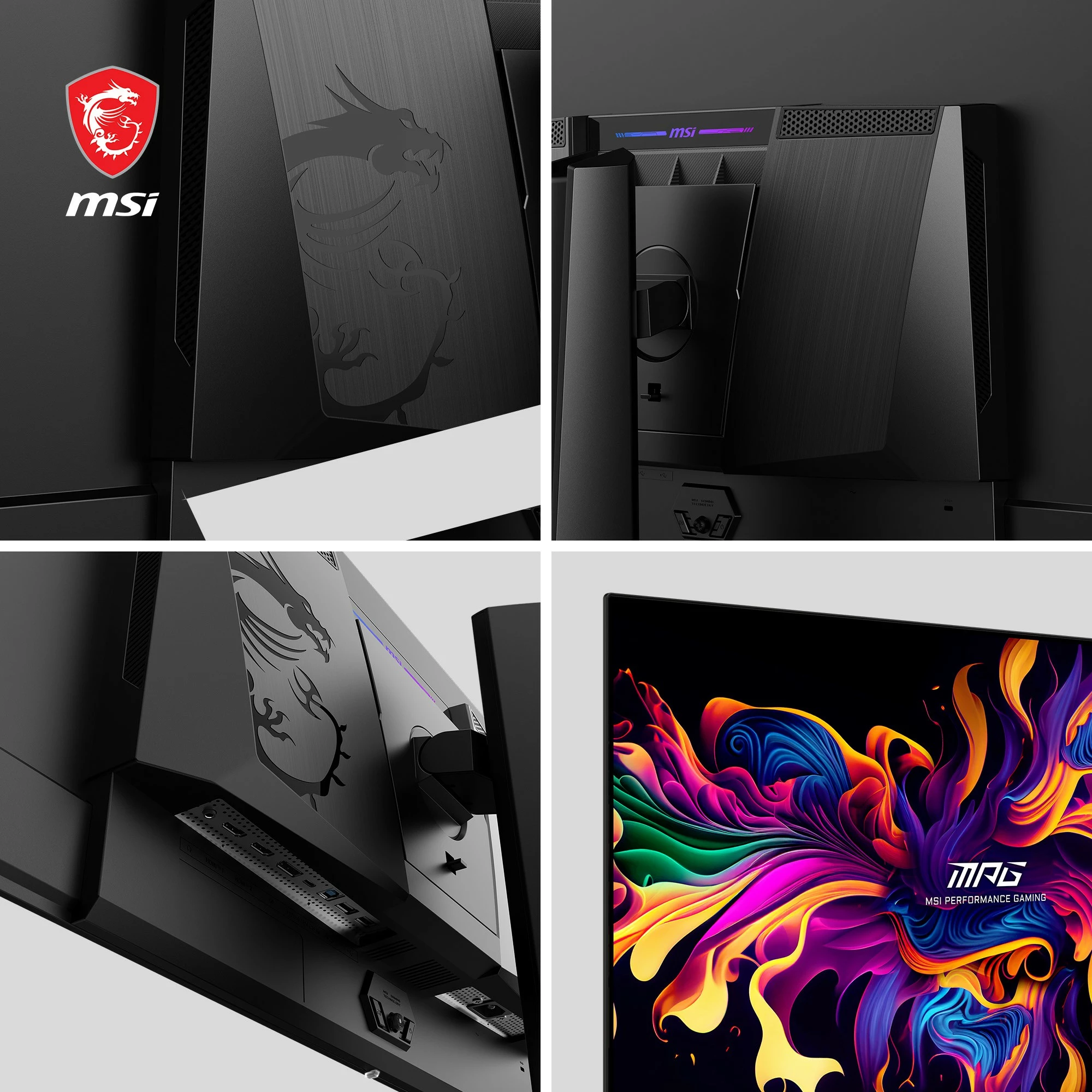 Monitor gaming MSI MPG 271QRXDE, 27 inç, QD-OLED, 360Hz, WQHD