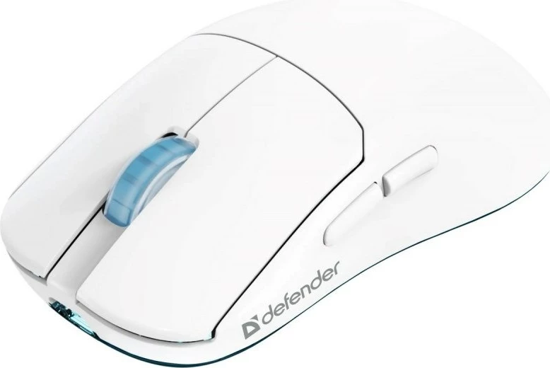 Maus wireless Defender Fame GM-516, 10000 DPI, 6 butona, i bardhë