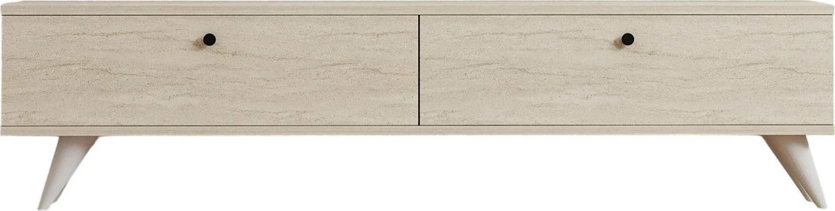 Komodë TV Skye Decor, Paris, ngjyrë travertin