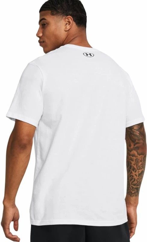 Maicë për meshkuj Under Armour, të bardhë