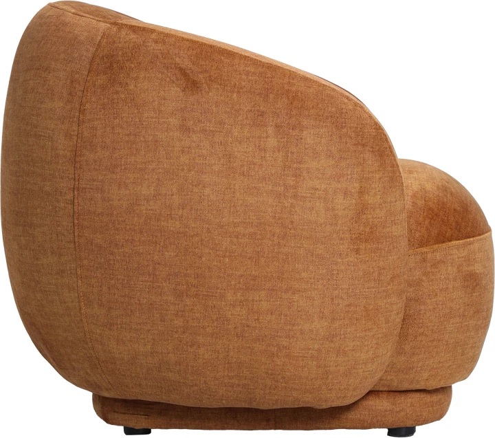 Fotel Freya, ngjyrë amber, 93x87x76cm