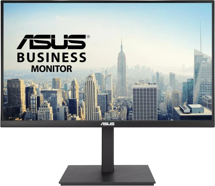 Monitor, Asus, VA27UQSB (90LM09WJ-B02170), 27", ekran i sheshtë TFT/LCD, klasa efiçiencës F, zi