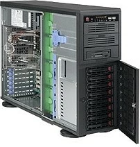 Kasë server Supermicro CSE-743TQ-903B-SQ, Full Tower, e zezë