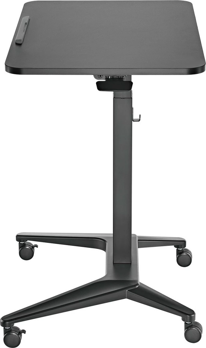 Tavolinë mobile Maclean MC-453B për laptop, me rregullim lartësie, e zezë