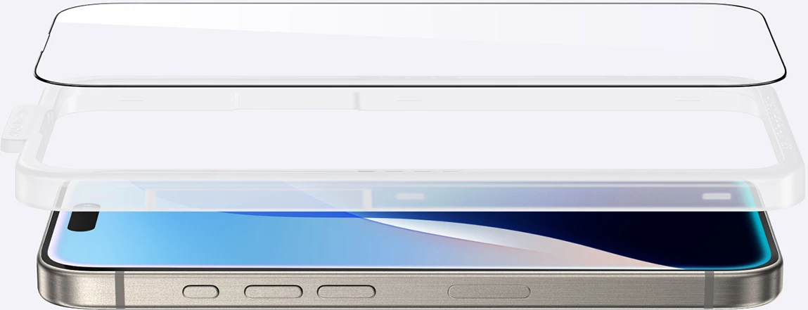 Mbrojtës ekrani xhami i temperuar AmazingThing Radix Full Glass për iPhone 16, transparent