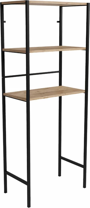 Kabinet lavanderie Zermin metal-melamine natyral-zi 70x25x150cm