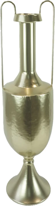 Vazo dekorative Dion Inart metal ngjyrë ari 19.7x19.1x73.7cm