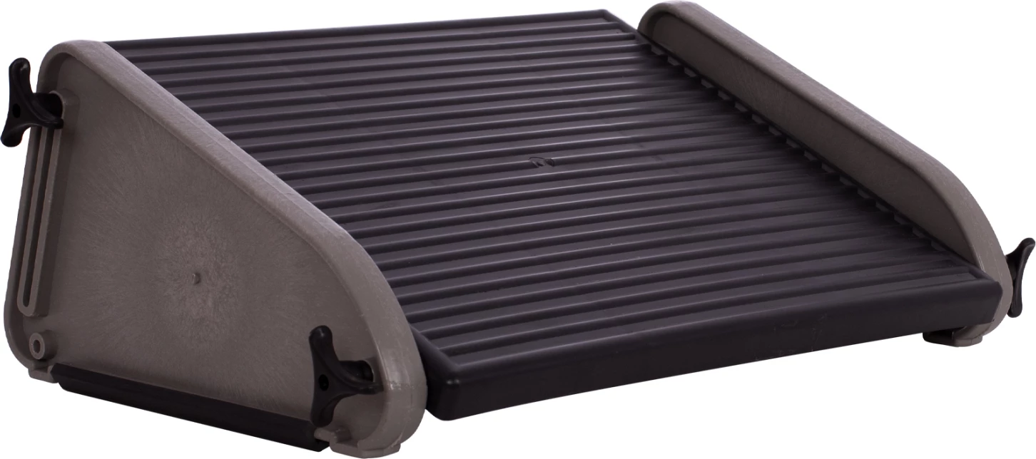 Mbështetëse për këmbë për zyre, e rregullueshme, plastike, FH1140