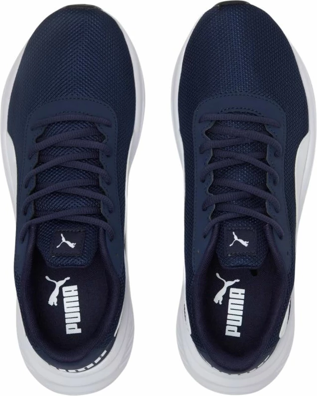 Atlete për meshkuj Puma, të bardha dhe të kaltërta