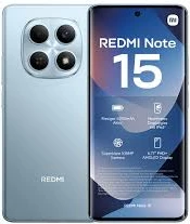 Celular Xiaomi Redmi Note 15 6GB/128GB Dual SIM 4G NFC, Glacier Blue