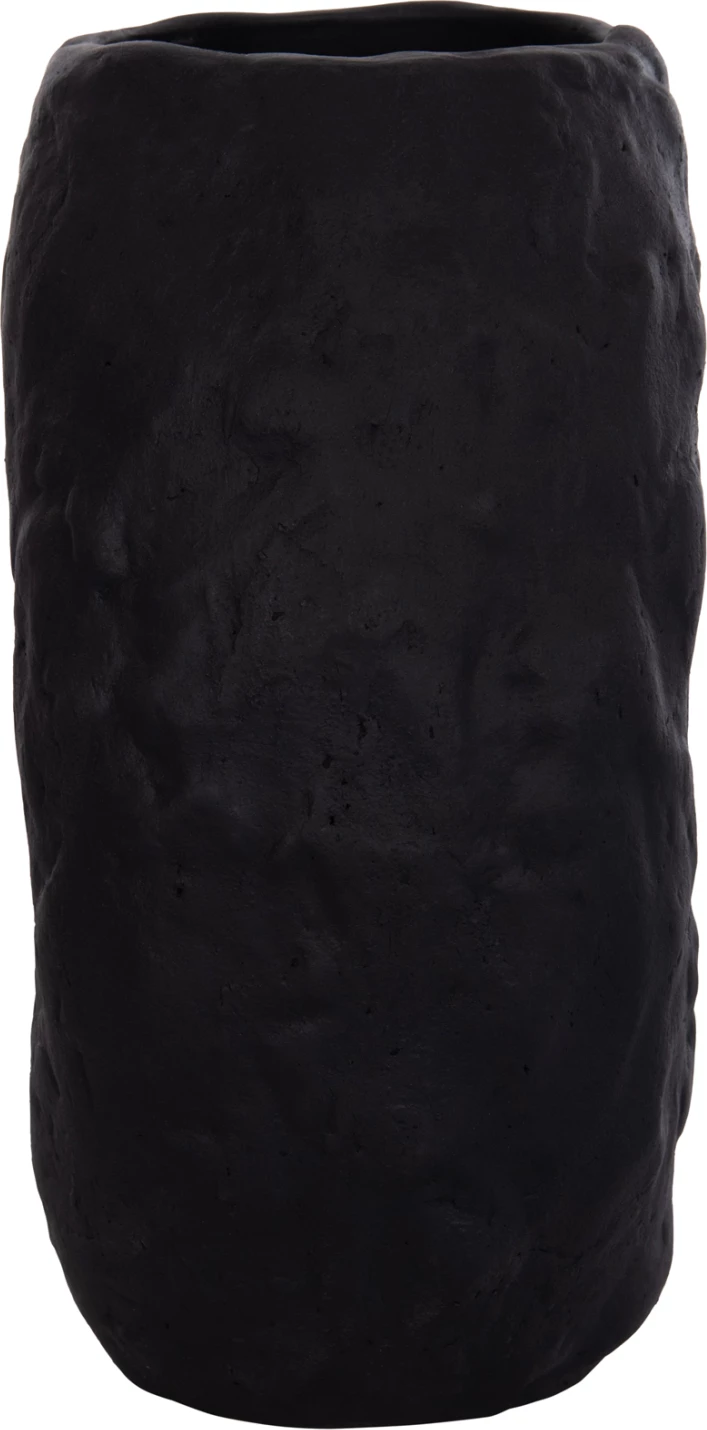 Vazo dekorative tavoline NAMENTIS, terrakotë, ngjyrë e zezë, FH4673.01S, 22x13x28cm