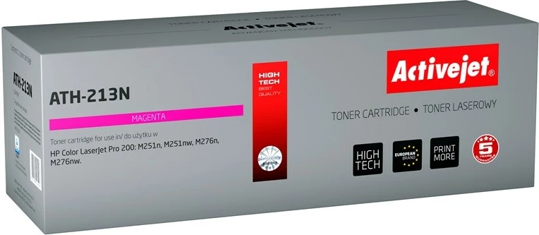 Toner zëvendësues Activejet ATH-213N për printer HP, i vjollcë