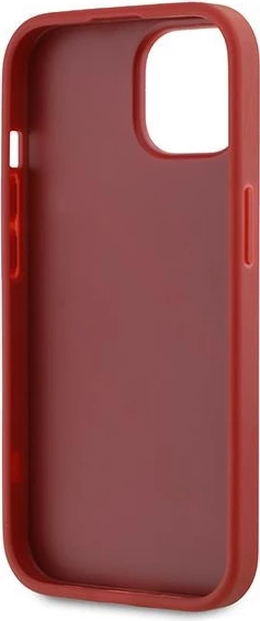 Mbështjellës Karl Lagerfeld Diagonal Quilted Script për iPhone 15/14/13, e kuqe