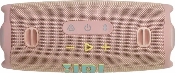 Altoparlant portativ Bluetooth JBL Charge 6, deri 28 orë bateri, IP68, power bank i integrum, Auracast, roze