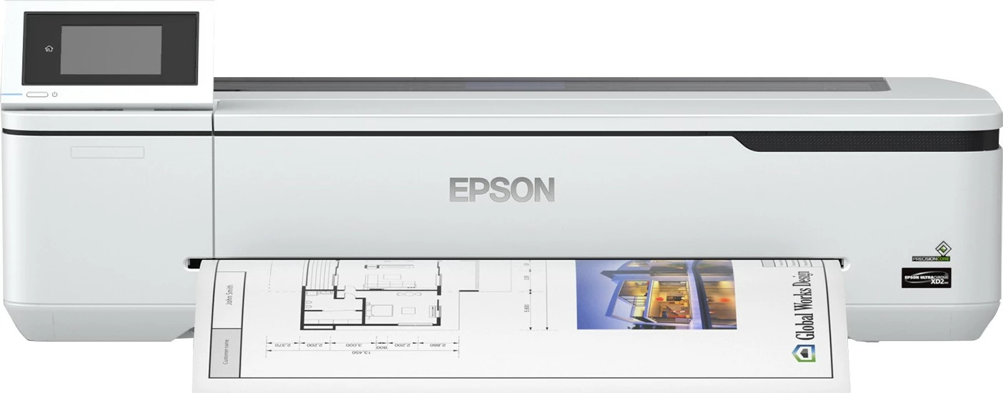 Printer Epson SureColor SC-T2100, Inkjet, 2400x1200 DPI, A1, Wi-Fi, Ethernet, i bardhë
