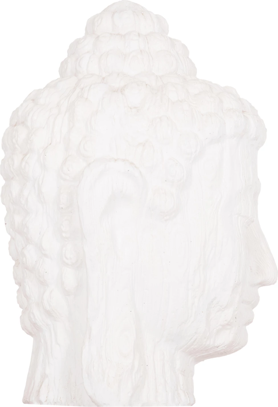 Dekor për dysheme, kokë Buda, suva e bardhë, FH4385.02, 90x90x100cm