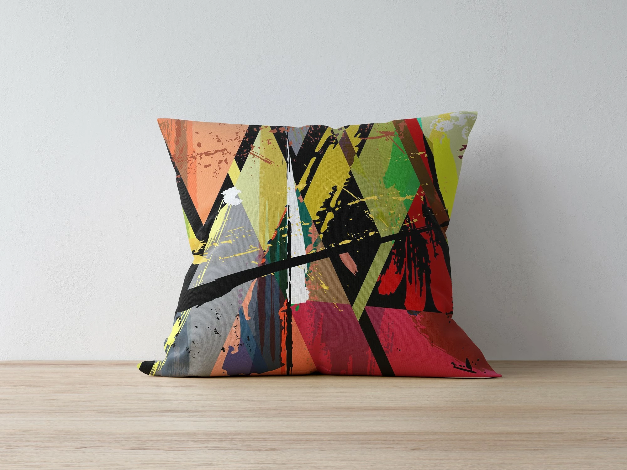 Jastëk dekorativ Aberto Design, a1195, shumëngjyrësh, 43x43cm