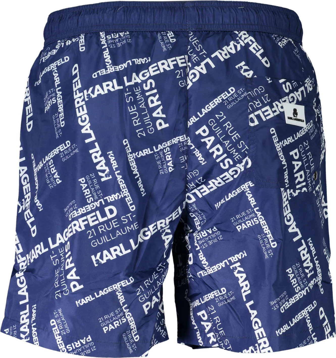 Pantallona të poshtme noti për meshkuj KARL LAGERFELD BEACHWEAR, blu