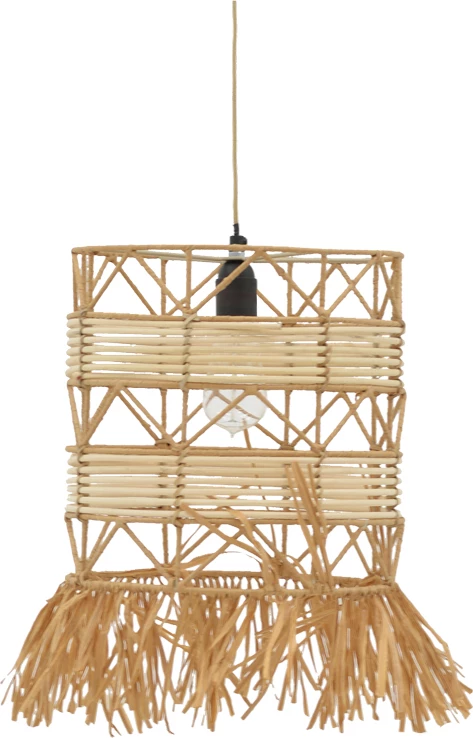 Llambë tavani Crossio Inart E27 natyrale D30x110cm