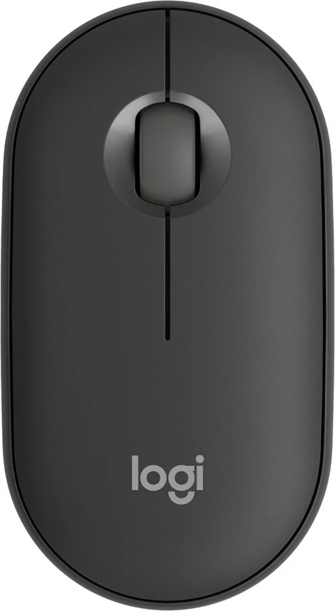 Maus Logitech 910-007015, pa kabllo, RF Wireless + Bluetooth, 4000 DPI, grafit