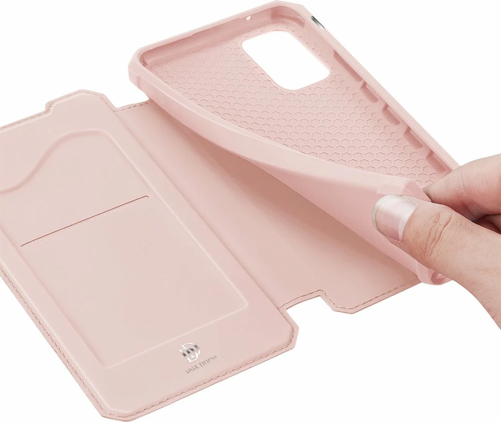 Mbështjellës Dux Ducis Skin X Bookcase për Samsung Galaxy A72 4G, Rozë