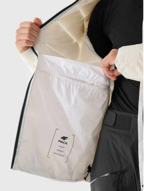 Jakne dimri për meshkuj 4f, e zezë