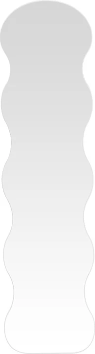 Pasqyrë dyshemeje Waven, ngjyrë e bardhë, 38x28x148cm