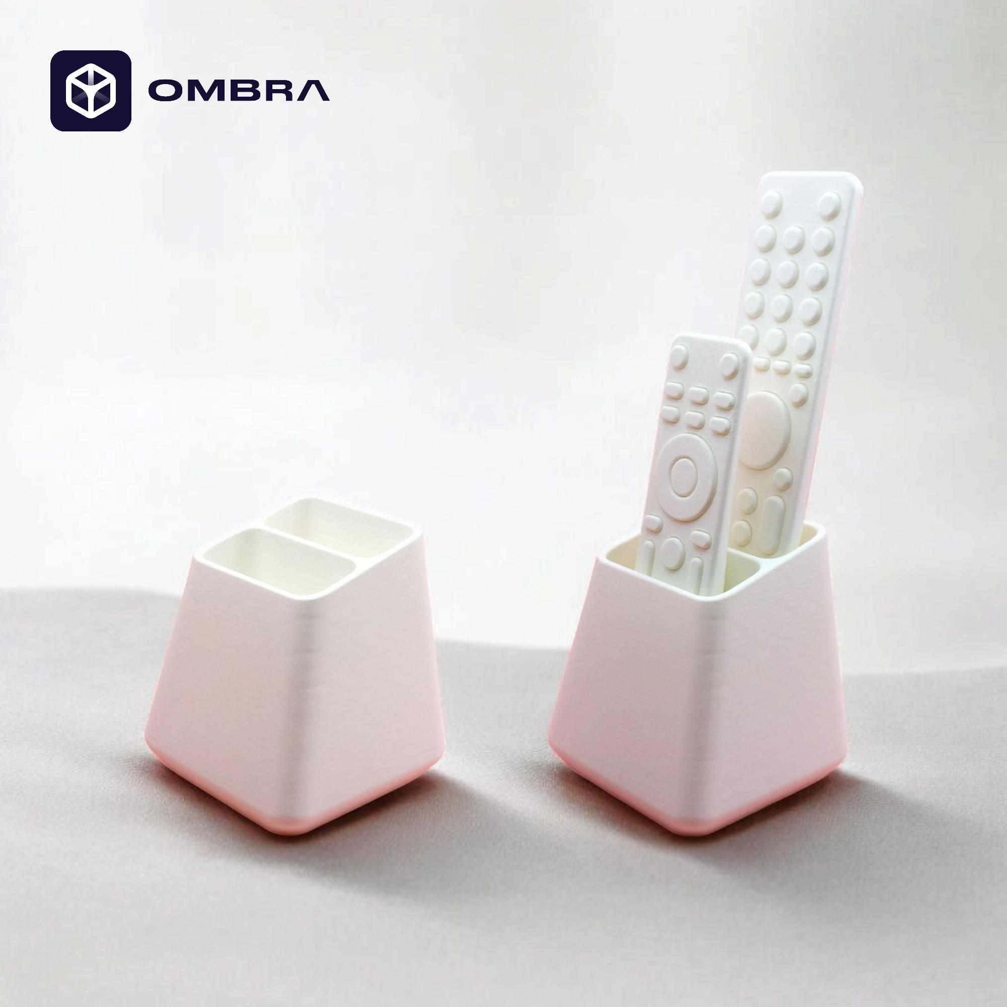 TV Remote Holder – Ergonomic Organizer - e bardhe