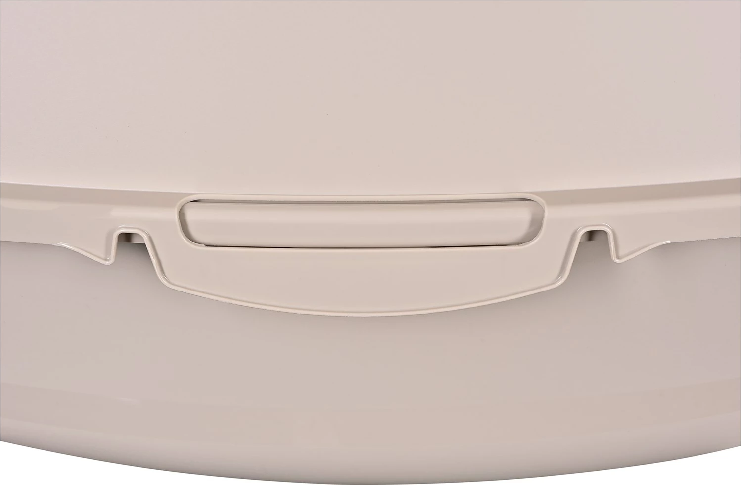 Kuti mbeturinash për mace DIAMENTIQ BAYA, plastikë, 55.5 x 40 x 38.7 cm, bezhë