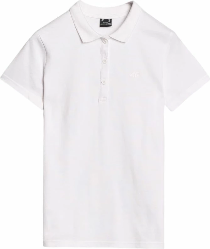 Maicë polo femra 4F, e bardhë