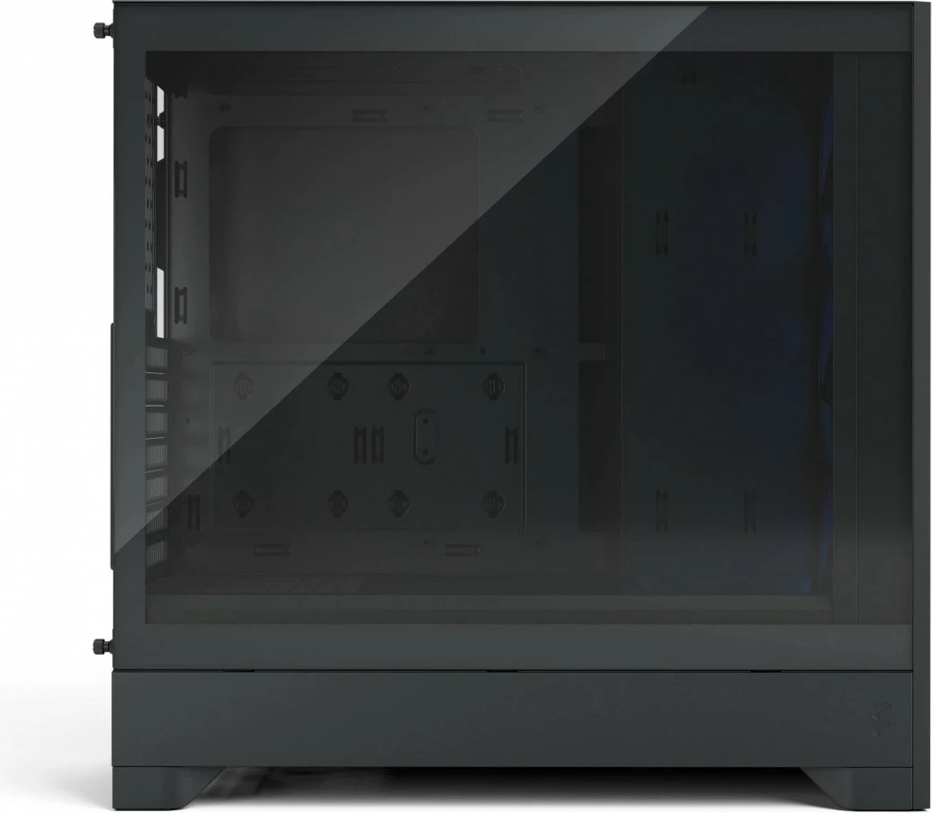 Kasë Fractal Design Pop 2 Air FD-C-POA2A-03, Midi Tower ATX, x3 120mm RGB, panel anësor xham i temperuar (TG), USB-C, e zezë