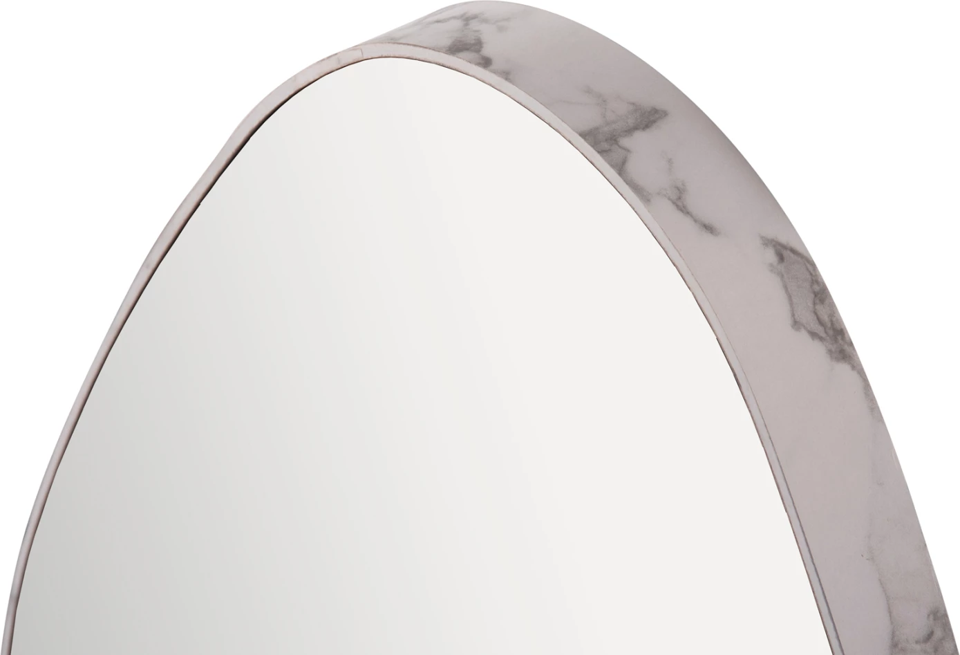 Pasqyrë muri DROP FH4488.05 kornizë MDF ngjyrë mermeri të bardhë 50x80H cm.