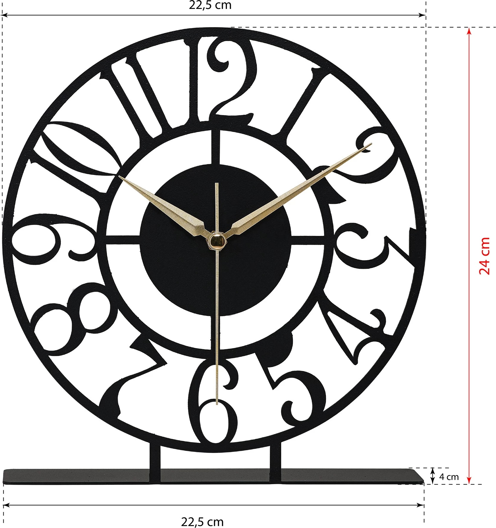 Orë dekorative Aberto Design, Bonni, e zezë