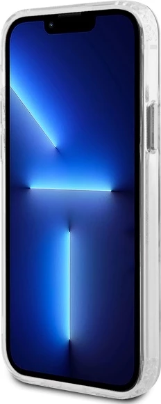 Mbështjellës Karl Lagerfeld IML Metal Choupette Head MagSafe për iPhone 12/12 Pro, Bardhë