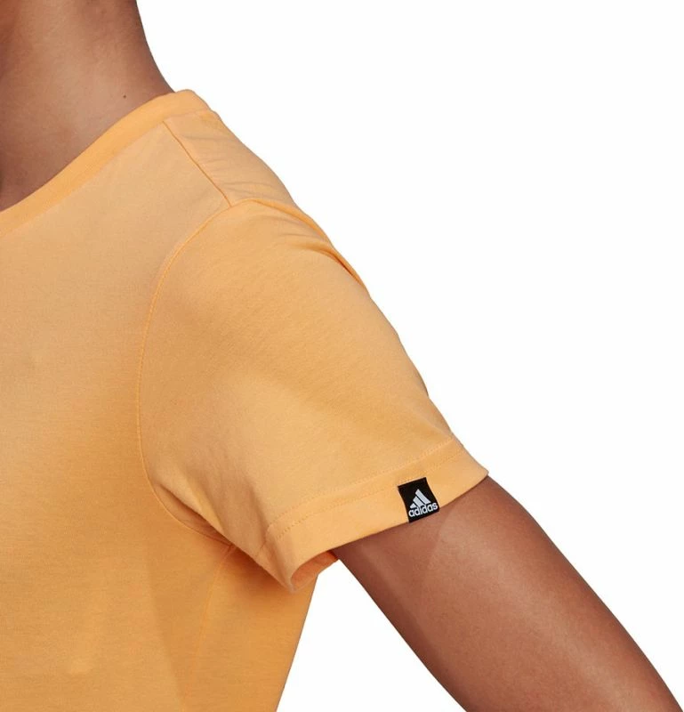 Maicë adidas për femra, e verdhë