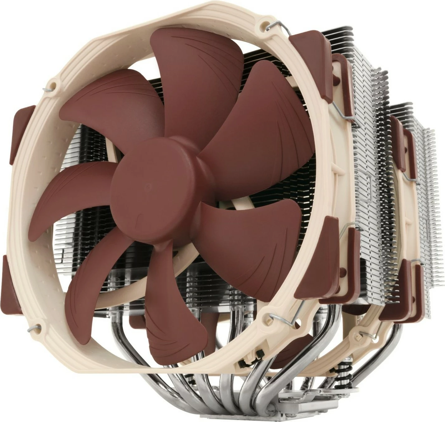 Cooler Noctua NH-D15 SE-AM4, 2 ventilatorë, për Socket AM4, bezhë/kafe