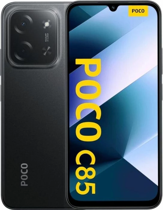 Celular POCO C85 8GB/256GB 6.9\" 120Hz 6000mAh 33W 50MP, i zi