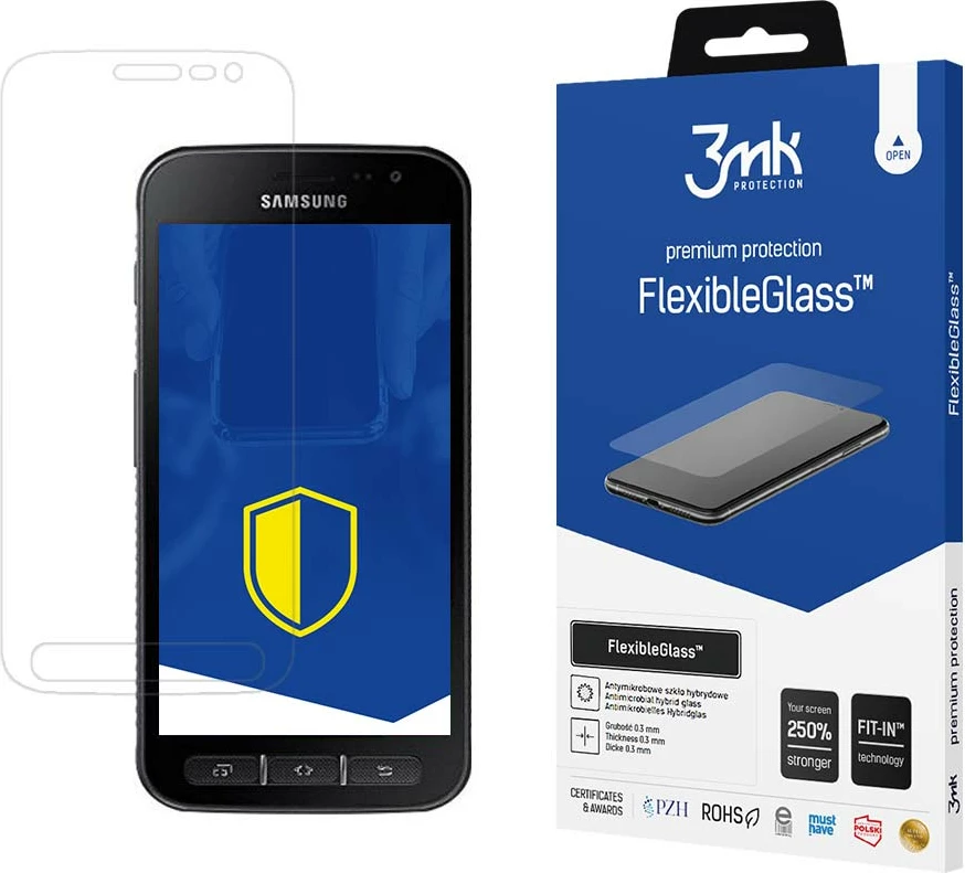 Mbrojtës ekrani hybrid 3mk FlexibleGlass për Samsung Galaxy Xcover 4