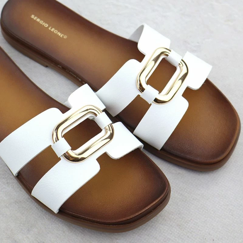 Papuqe femra Sergio Leone SK077H, të bardha